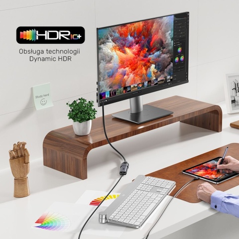 Unitek Ultra Stream przedłużacz HDMI 2.1 8K 1,5m 48Gbps