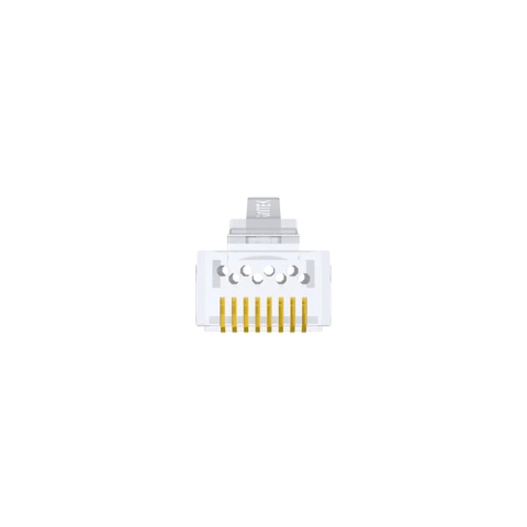 Unitek Wtyk modularny RJ45 Cat 6 Pass Through 100 szt precyzyjny