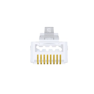 Unitek Wtyk modularny RJ45 Cat 7 Pass Through 50szt łatwe zaciskanie