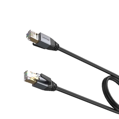 Unitek kabel Ethernet Cat 8 20m SFTP RJ45 szybki 40Gbps