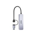 Unitek uHUB P5+ Hub 5w1 USB-C USB-A 5Gbps z czytnikiem SD microSD