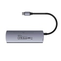 Unitek uHub Q4 USB-C hub 4x USB-A 10 Gbps kompaktowy
