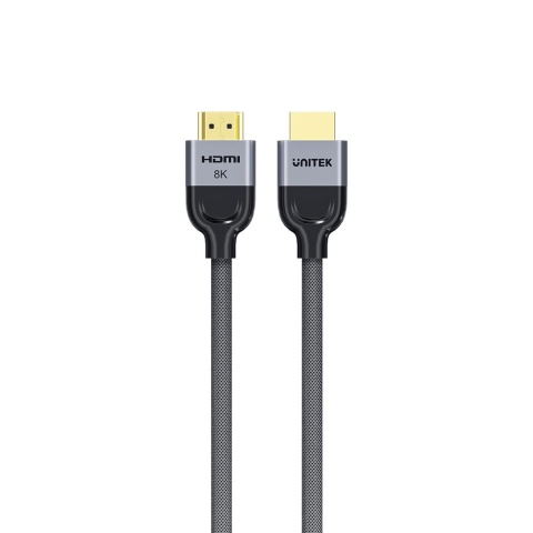 Kabel Unitek HDMI 2.1 8K LUX 5m oplot nylonowy gaming eARC 48Gbps