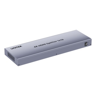 Rozdzielacz HDMI Unitek 1x16 4K 60Hz wydajny splitter HDCP kompatybilny