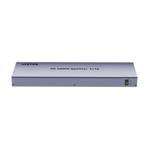Rozdzielacz HDMI Unitek 1x16 4K 60Hz wydajny splitter HDCP kompatybilny