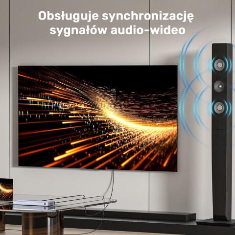 Rozdzielacz HDMI Unitek 1x16 4K 60Hz wydajny splitter HDCP kompatybilny