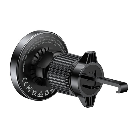 Uchwyt samochodowy Unitek 38W Qi2 magnetyczny ładowarka 15W wydajny lekki