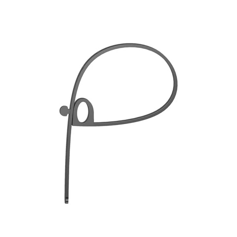 Unitek FlexiTie Zestaw silikonowych opasek kablowych organizer czarne szare