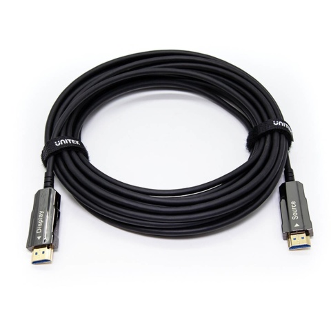 Unitek Kabel optyczny HDMI 2.0 AOC 4K 60Hz 7m cienki lekki do TV monitor