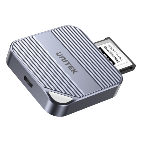 Unitek S1244BGY Magnetyczny czytnik kart CFexpress Type B USB-C 10Gbps