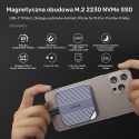 Unitek SolidForce Reefer obudowa magnetyczna M.2 USB-C 10Gbps NVMe SATA