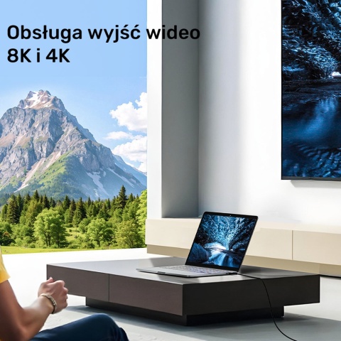 Unitek przewód USB-C 4.0 PD 100W 40 Gbps 8K 2 m