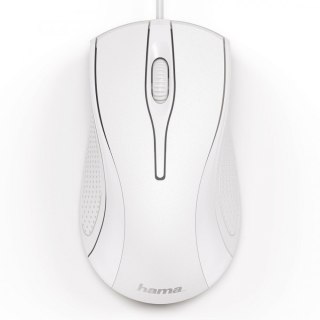 Hama Mysz przewodowa MC-200 Biała