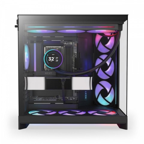 NZXT Obudowa NZXT H9 FLOW RGB (2025) z oknem czarna