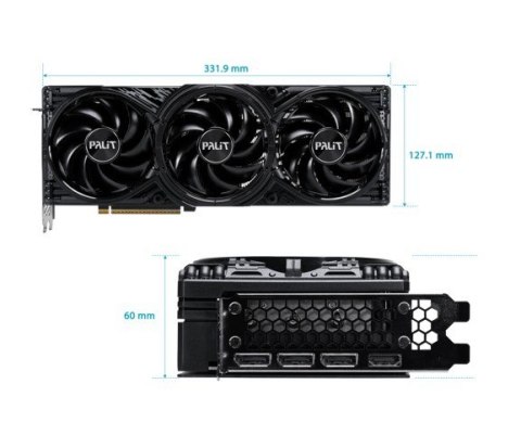 Palit Karta graficzna RTX 5080 GAMING PRO 16GB GDDR7 256bit 3DP/HDMI