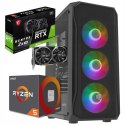 BSG Striker V13 AMD Ryzen 5 NVIDIA GeForce RTX 3050 16GB DDR4 512GB SSD Windows 11 Pro