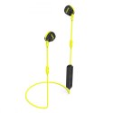 Hama Słuchawki Freedom Athletics II dokanałowe z mikfrofonem żółte