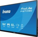 IIYAMA Monitor 15.6 cala P1671HSC-B1 IPS,FHD,miniHDMI,2xUSBC,250cd,8ms,2x1W, 0,7kg