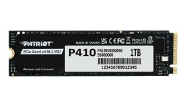 Patriot Dysk SSD 1TB P410 PCIe M.2 Gen4 x4 NVMe 1.4 2280 5000/4500MB/s