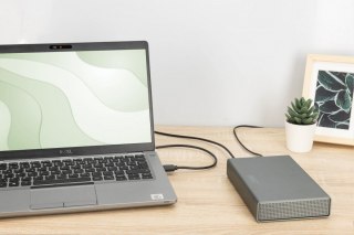 Digitus Obudowa zewnętrzna USB 3.0 na dysk SSD/HDD 3.5" SATA III max. 16 TB z zasilaczem, aluminiowa