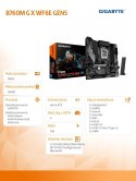 Gigabyte Płyta główna B760M GAMING X WIFI6E GEN5 S1700 4DDR5 mATX
