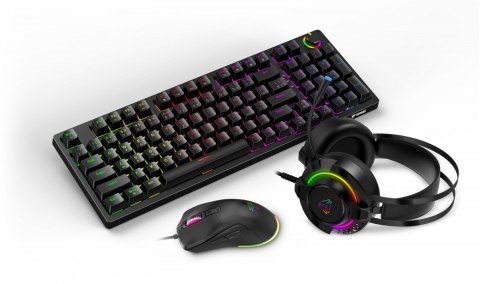 YENKEE Zestaw Gaiming Premium YGS 03 3w1 klawiatura, mysz, słuchawki