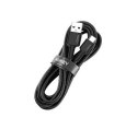 AUKEY CB-CA2 OEM kabel USB-C - USB-A 2m 60W PD 3A 20V FCP AFC nylonowy oplot czarny