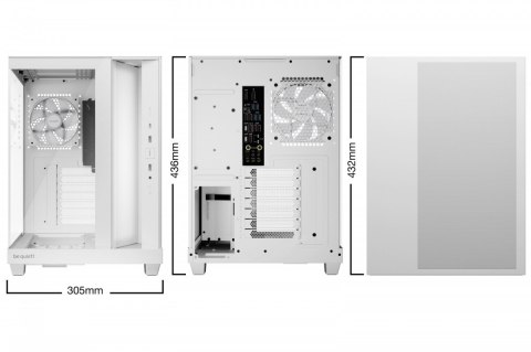 Be quiet! Obudowa Light Base 500 LX White
