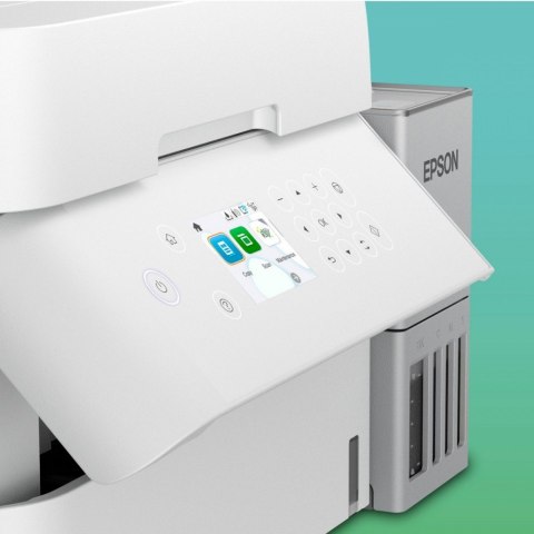 Epson Urządzenie wielofunkcyjne L6376 ITS białe A4/35ppm/W(LAN)/ADF2Scopy/100k