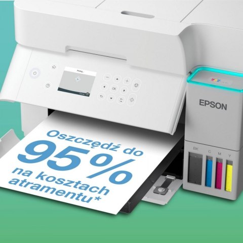 Epson Urządzenie wielofunkcyjne L6376 ITS białe A4/35ppm/W(LAN)/ADF2Scopy/100k