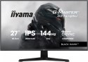 IIYAMA Monitor 27 cali G2741QSU-B1 IPS,QHD,144Hz,1ms,2xUSB Adaptive G-SYNC,HDMI,DP,350cd,