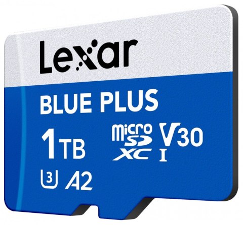 Lexar Karta pamięci microSD 1TB C10 A2 U3 V30 170MB/s Blue Plus
