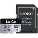 Lexar Karta pamięci microSD 1TB C10 A2 U3 V30 205/150MB/s Silver Plus
