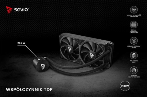 Savio Chłodzenie wodne NOX 240 mm