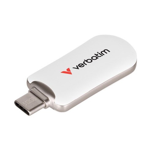 Verbatim Pendrive Plectra 128GB USB-C 100MB/s 30229 WH