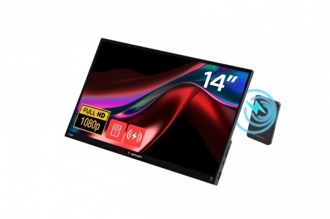 Verbatim Przenośny monitor dotykowy Light zasilany bezprzewodowo Full HD