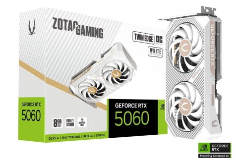 ZOTAC Karta graficzna GeForce RTX 5060 8GB TWIN EDGE OC GDDR7 128bit 3DP/HDMI