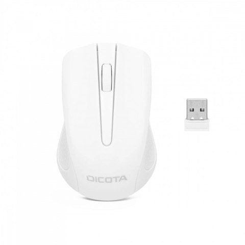 DICOTA Mysz Wireless Mouse Comfort Biała