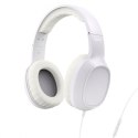 Hama Słuchawki nauszne Fun C z mikrofonem białe