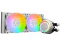 MSI Chłodzenie MAG CORELIQUID E240 White 240mm 2xARGB FAN