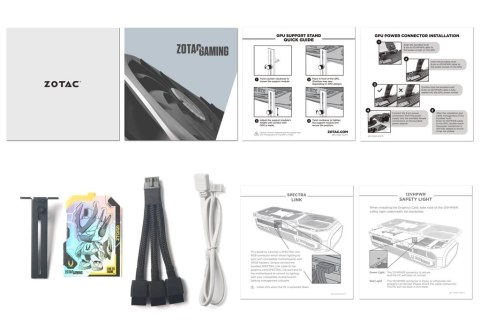 ZOTAC Karta graficzna GeForce RTX 5080 SOLID OC 16GB GDDR7 256bit 3DP/HDMI biała