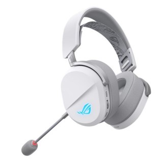 Asus Słuchawki ROG Pelta Wireless 2.4GHz/BT/USB-C Białe