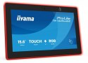IIYAMA Monitor 16 cali TW1625LASC-B3PNR ANDROID 14,FHD,10PKT,450cd,2x2W, 4xUSB, 1xUSB-C,RJ45, MIC, RK3567, 4/32GB, LED lightbar, iiS
