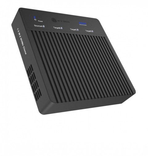 IcyBox Duplicator (klonowanie 1:3) dla NVMe M.2 SSD IB-4013MCL-C4 4-Bay USB4