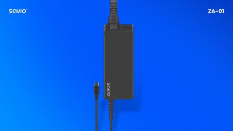 Savio Zasilacz sieciowy USB-C 65W ZA-01