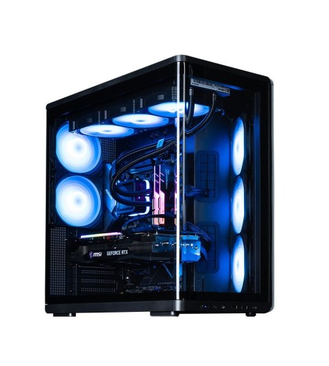 Zalman Obudowa P60 Mid-Tower 5x ARGB fans czarna