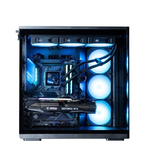 Zalman Obudowa P60 Mid-Tower 5x ARGB fans czarna