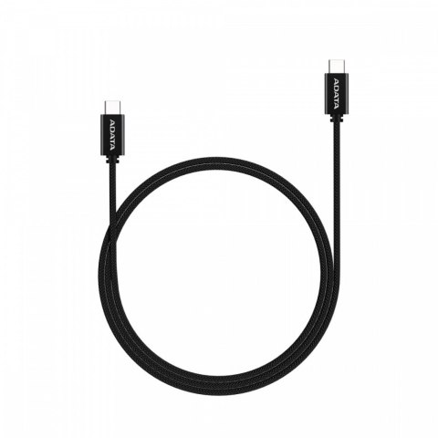 Adata Kabel USB-C do USB-C 2.0/100W 100cm czarny