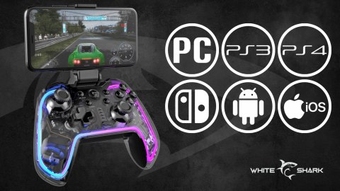 Czarny Zestaw Gamingowy Klawiatura Myszka Słuchawki Pad Prezent dla Gracza