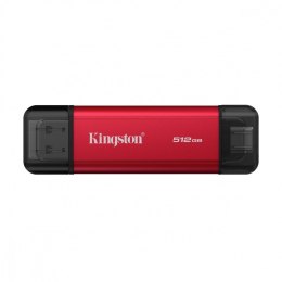 Kingston Dysk zewnętrzny SSD 512GB DualPortable USB-A/C 3.2 Gen2